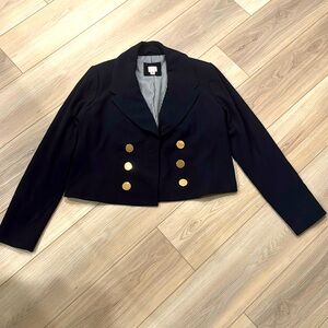 A New Day Military Navy Blazer, Size M